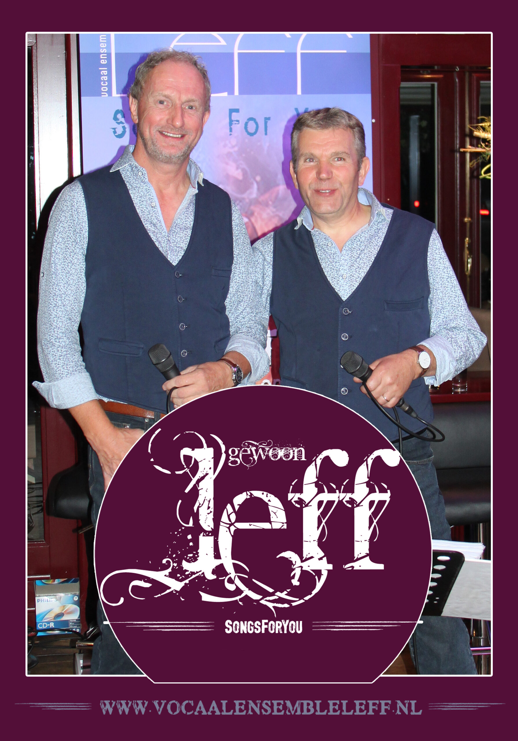 Peter Naus en Jan van der Sanden – Vocaal Ensemble LEFF